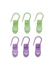 Locking Stitch Markers with Clip