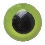 Safety Eyes - Round Pupil 24mm - Light Green