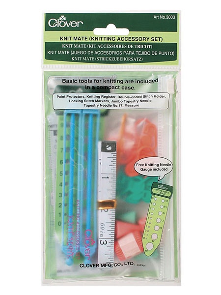 Clover Knitting Accessory Set for Beginners, No. 3034