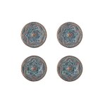 Metal Buttons - Copper Patina Distressed