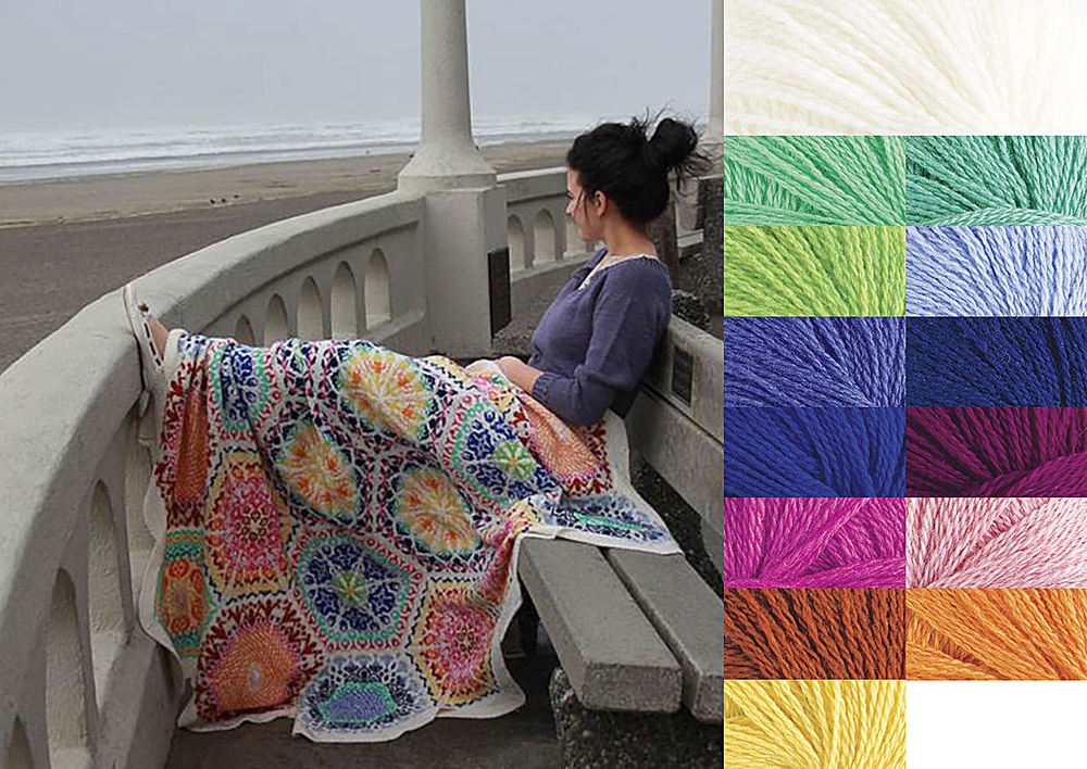 Persian Dreams Throw – Multi Colorway