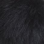 Faux Fur Pom Pom 8cm - Black