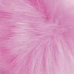 Faux Fur Pom Pom 12cm - Cotton Candy