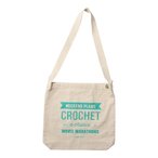 Crochet Weekend Plans Tote Bag - Teal