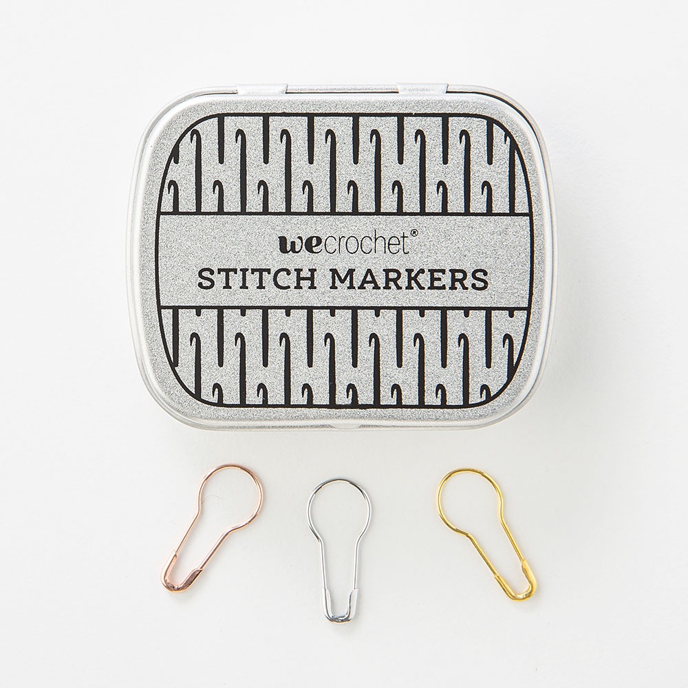 DIY Textured Metal Stitch Markers