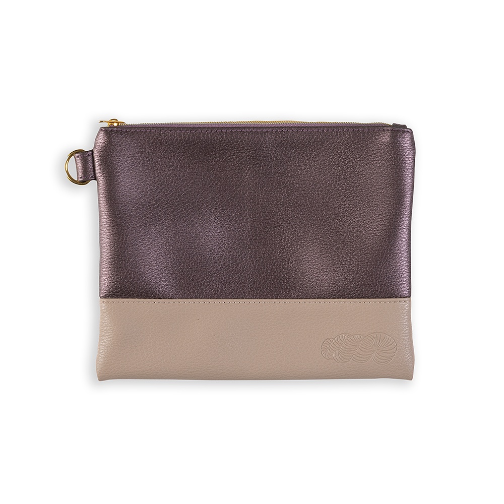 Zippered Pouch - Raisin | KnitPicks.com