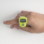 Finger Row Counter - Lime