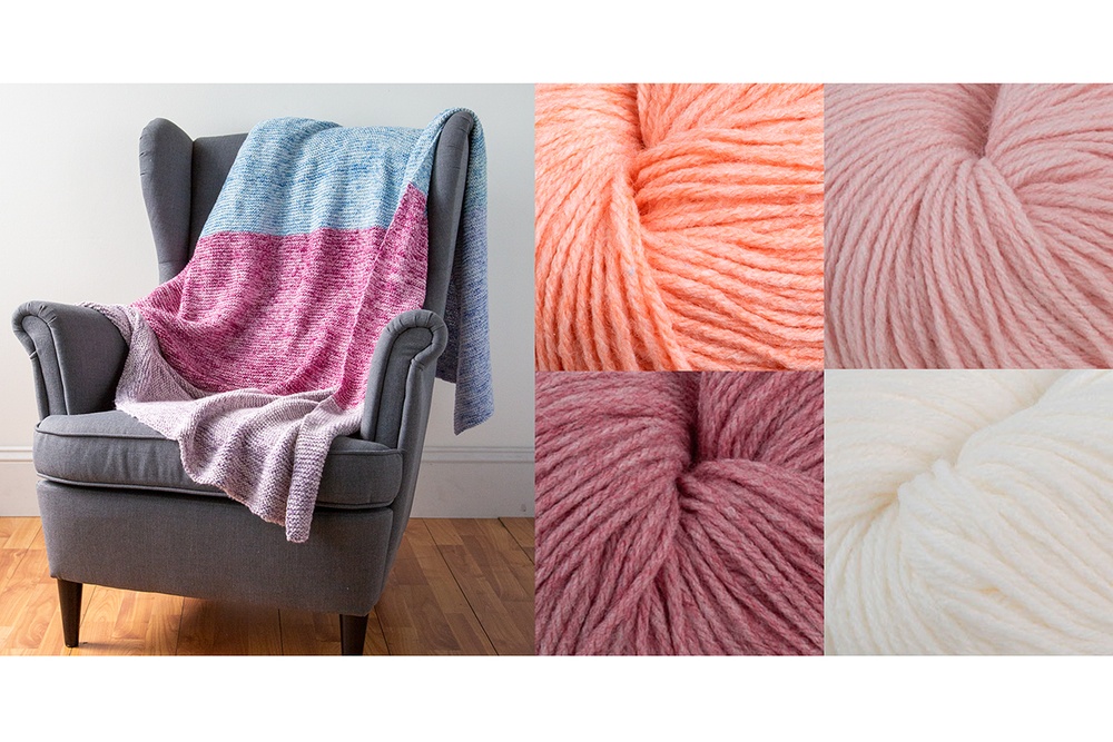 The Beginner Blanket Kit - Knitting Kit