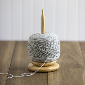 Yarn Spindle - Pine Wood