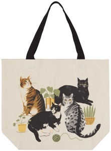 Cat Collective Tote Bag