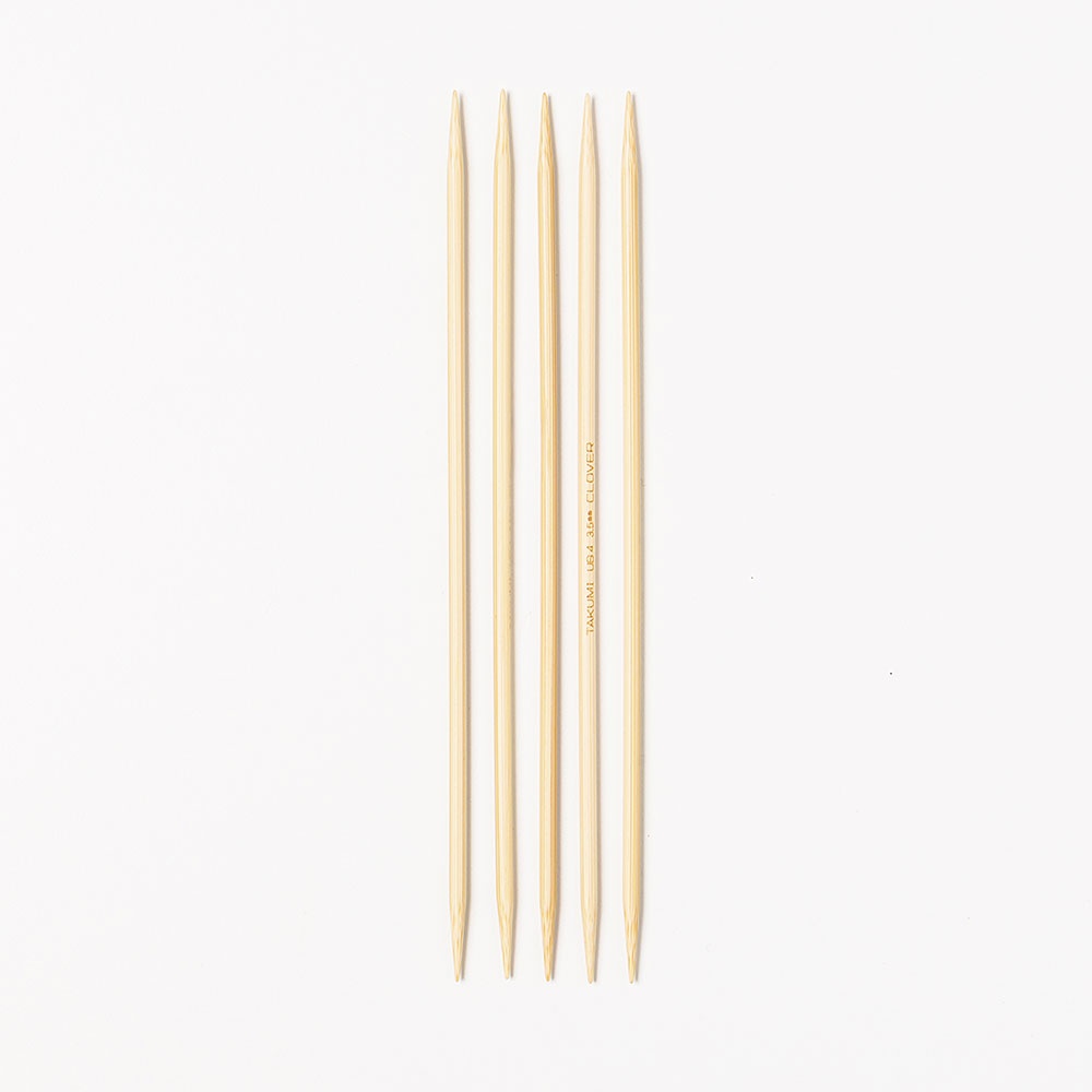 Double Pointed Needles Size 7 Clover Takumi Bamboo Double Point