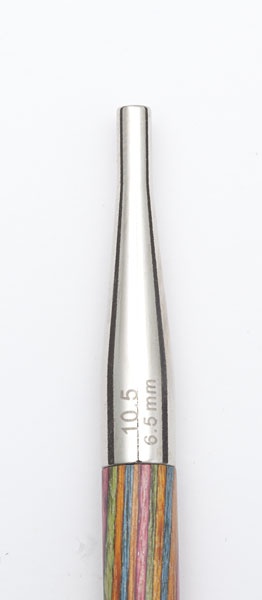 Lana Grossa / Knit Pro Circular knitting needle aluminum Rainbow size 6,0/60cm