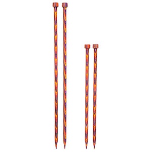 birch 7 straight knitting needles