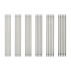 8" Nickel Double Pointed Knitting Needle Set