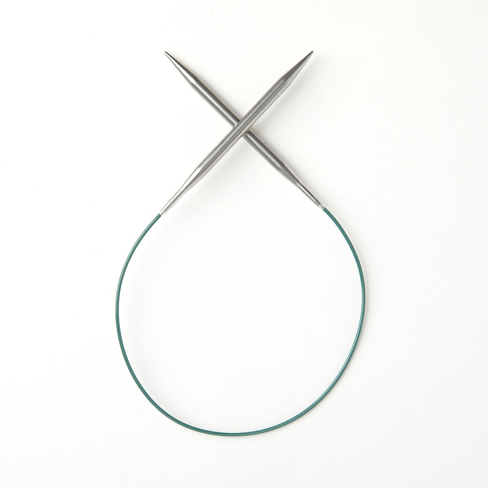 3.75mm metal circular needle, 40cm long