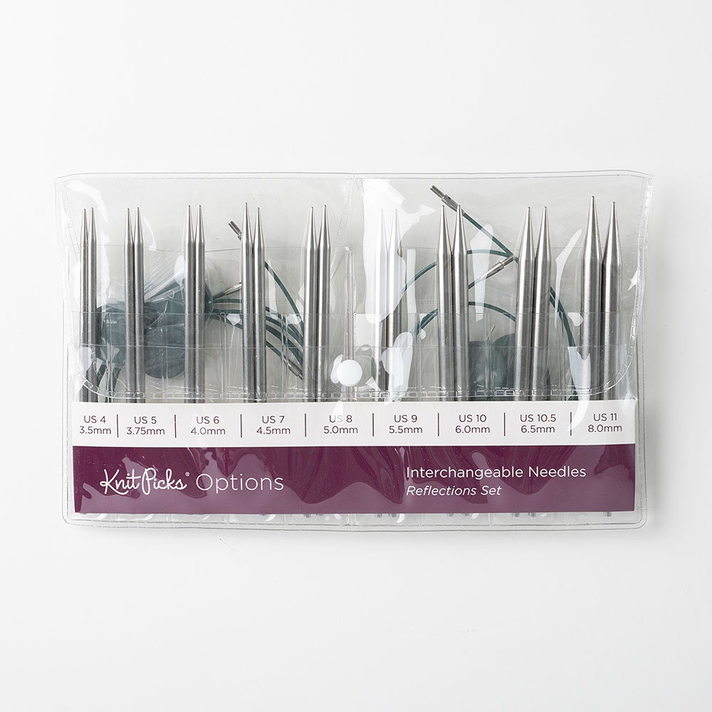 Knit Picks Options US Size 15 Nickel Plated Interchangeable Needle Tips -  NEW