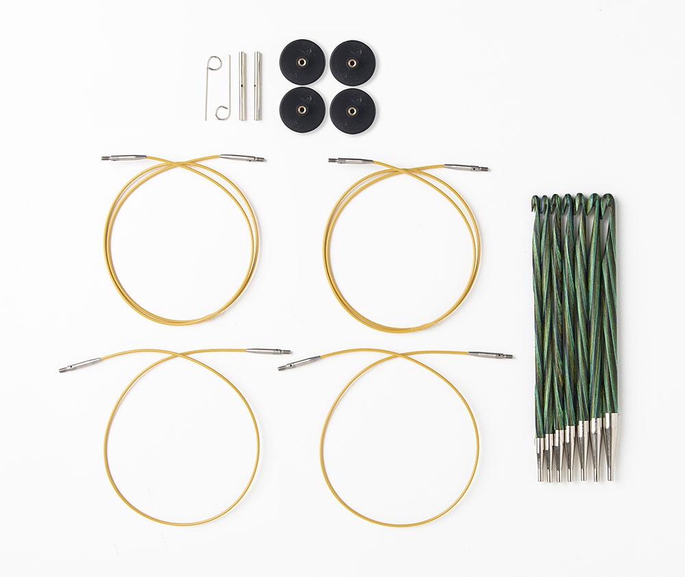 Caspian Tunisian Crochet Hook Set - Complete Kit
