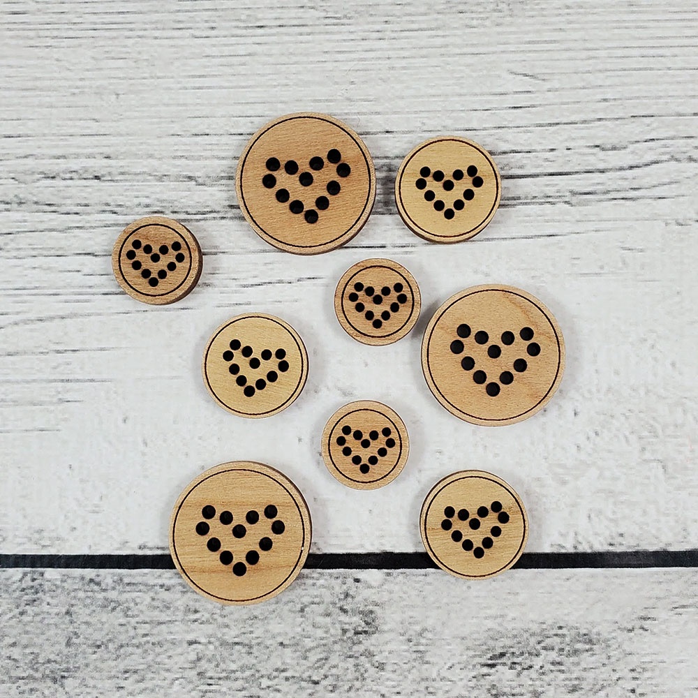 Katrinkles Wooden Buttons - Shop Quality Craft Supplies
