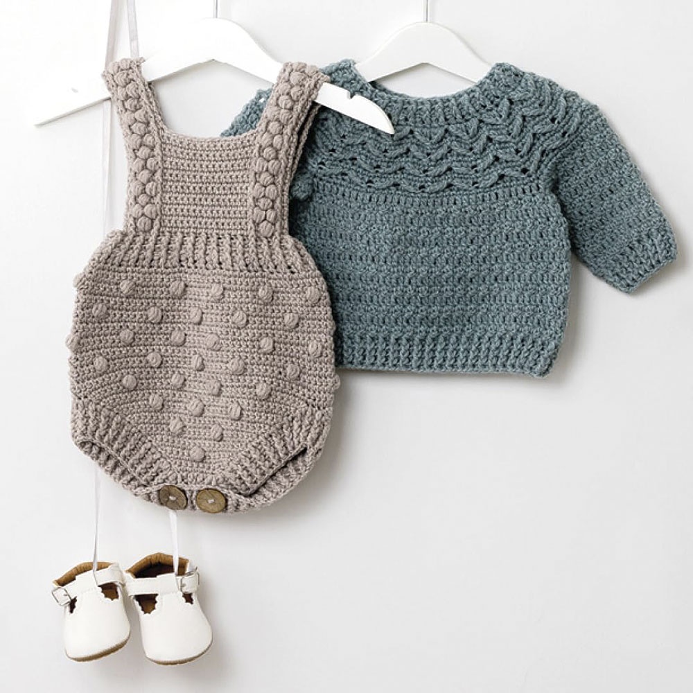 Crochet Pattern Baby Romper Newborn to 36 Months -  Canada