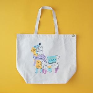 Alpaca Pals Recycled Cotton Tote Bag