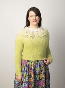 Vinterblomma Pullover - knitting pattern