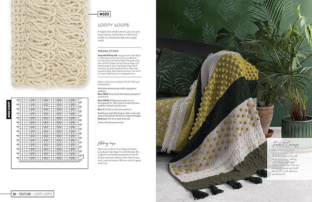 Set of 3 Crochet Afghan Pattern Books