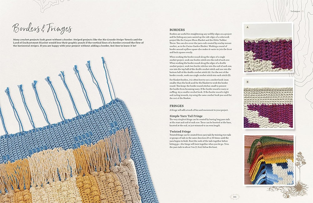 Southwest Turquoise Acrylic Crochet Hook Set