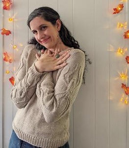 Arachne Pullover - knitting pattern