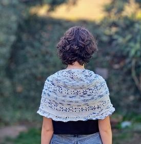 Giverny Shawl - knitting pattern