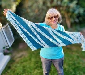 Water Lilies Shawl - knitting pattern