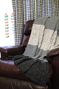 Vitulina Throw - knitting pattern