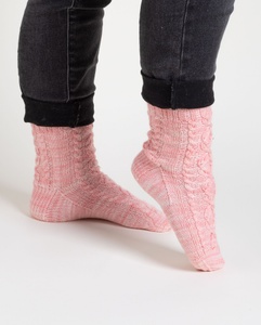 Blossom Trail Socks - knitting pattern
