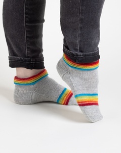 Jelly Roll Socks - knitting pattern