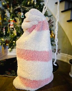 Snowscape Santa Bag - knitting pattern