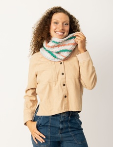 Wallflower Whimsy Cowl - knitting pattern