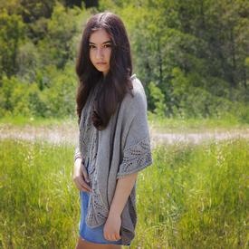 Lace Edge Shawl - knitting pattern