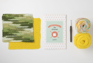 Learn to Crochet Dishcloths Kit: Friendship Bracelet