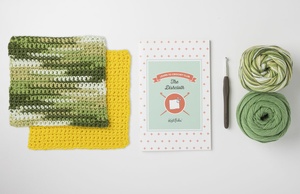 Learn to Crochet Dishcloths Kit: Sea Turtle