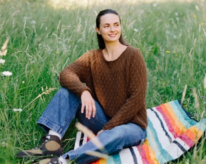 Fireside Pullover - knitting pattern