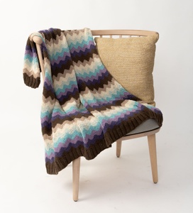 Waves Blanket - knitting pattern