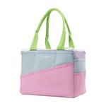 ●augustone8● [HANDMADE] WOOLLY BAG_white Soolla Bag - 80s Windbreaker Style Knit Project