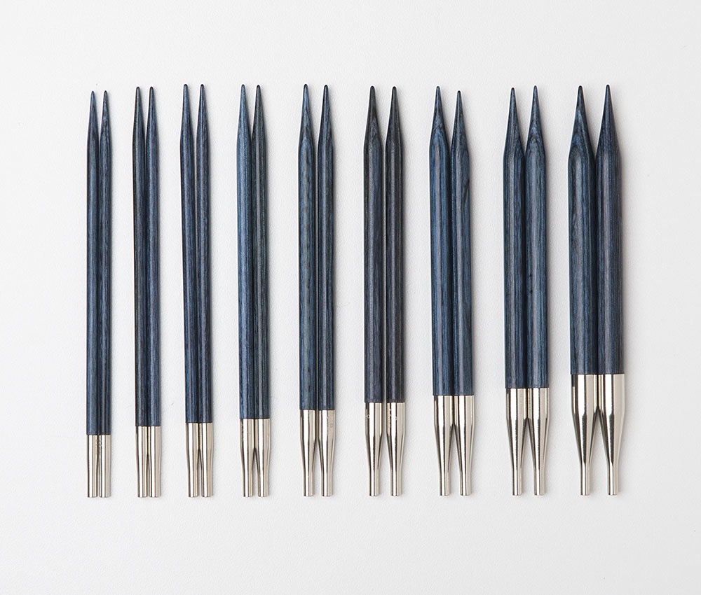 Blue & Gold Needle Clutch Set - Convenient & Stylish