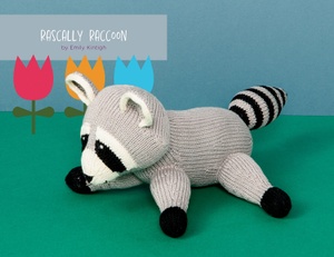 Rascally Raccoon - knitting pattern