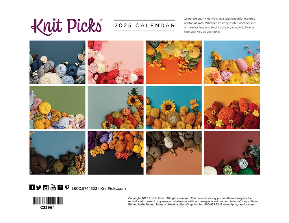 Knit Picks June 2025 Calendar