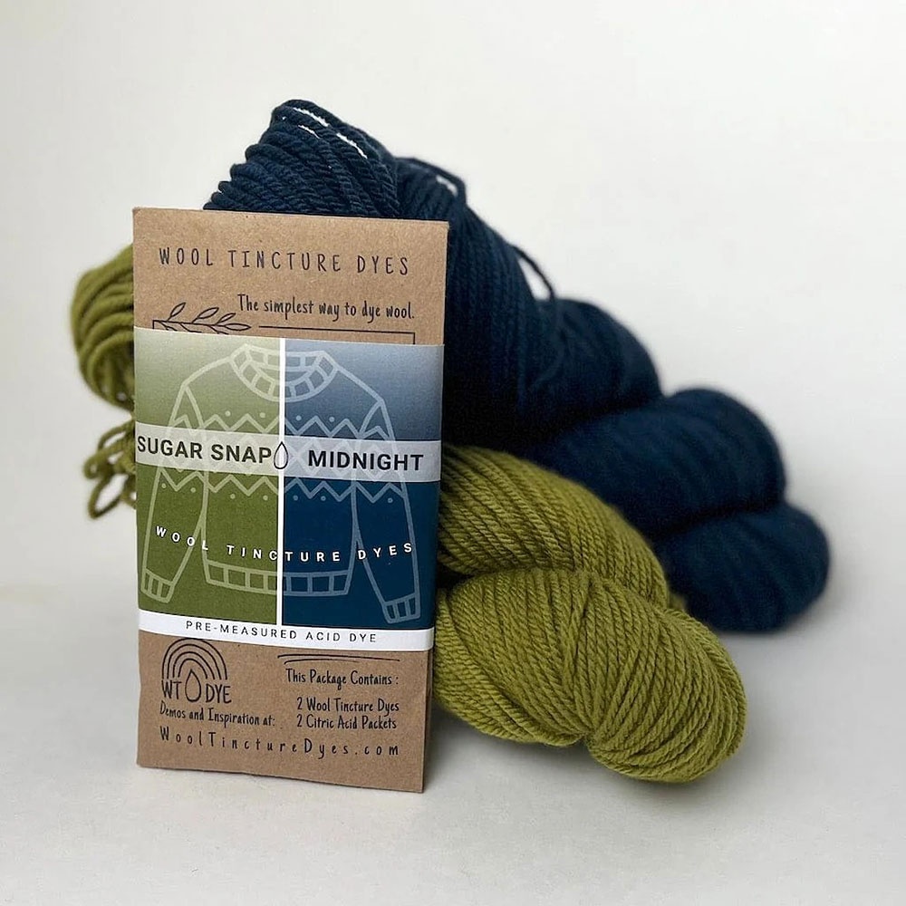 Moss Bark Dye Pairing - Unique Natural Shades for Yarn