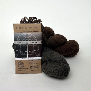 トップス BEEDEN LOGO PIGMENT BASIC PARKER Moss Bark Dye Pairing - Unique Natural Shades for Yarn
