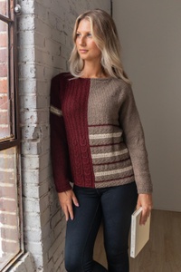 Village Raglan - knitting pattern