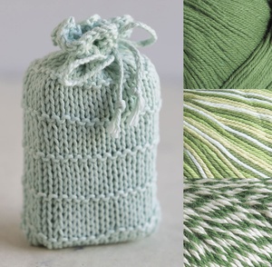 Sweet Simple Soap Sack – Teal Bundle for Knitting Projects