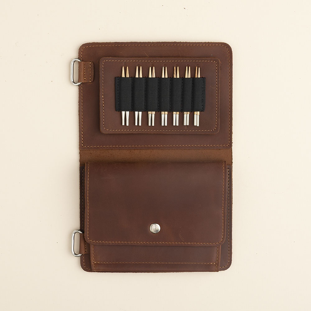 Thread & Maple Leather Needle Storage | KnitPicks.com