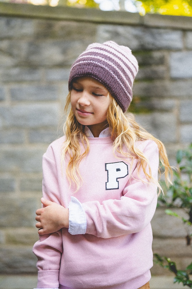 Child’s Simply Striped Hat – Knit Pattern